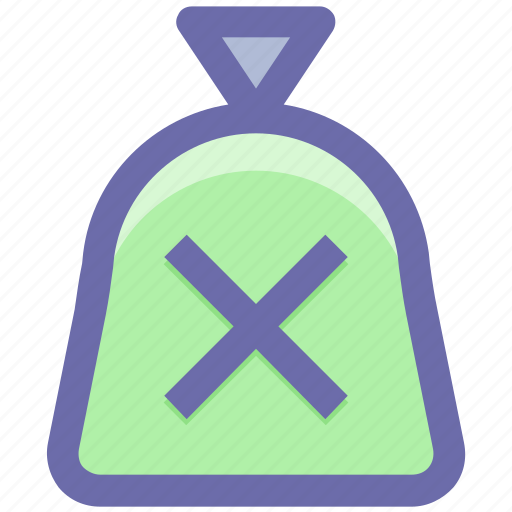 Cash, cash bag, cross, money, payment, price, sack of money icon - Download on Iconfinder