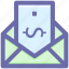 email, letter, letter envelope, message, newsletter, post 