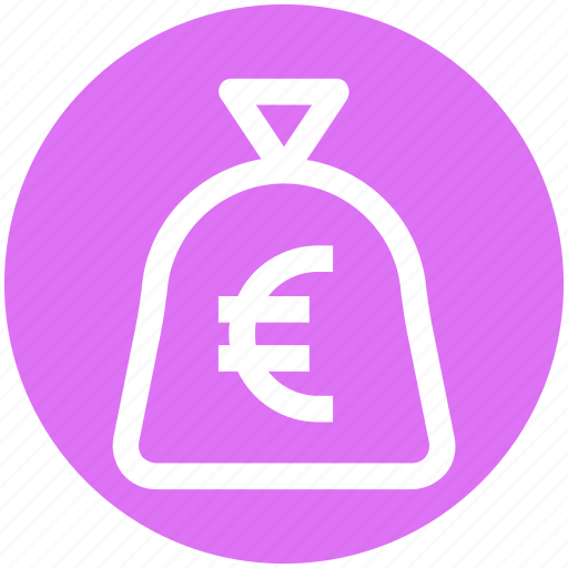 .svg, cash, cash bag, euro, money, payment, sack of money icon - Download on Iconfinder