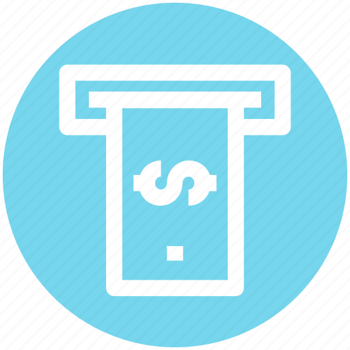 .svg, atm, banking, cash, dollar, payment, withdrawal icon - Download on Iconfinder