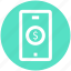 .svg, dollar, dollar sign, mobile, online payment, smartphone 