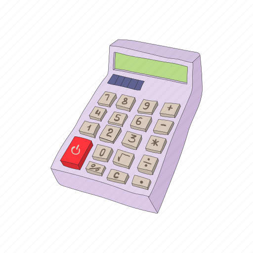 Business, calculator, cartoon, math, mathematics icon - Download on Iconfinder