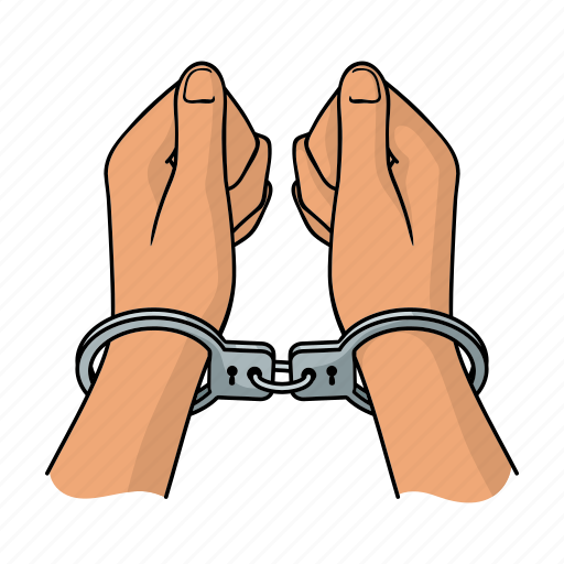 Criminal, handcuffs, hands icon - Download on Iconfinder