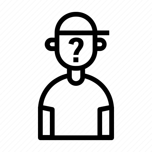 Crime, missing, person, unknow, user icon - Download on Iconfinder