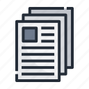 data, document, evidence, file, folder