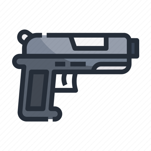 Crime, gun, pistol, weapon icon - Download on Iconfinder