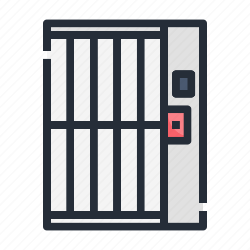 Criminal, jail, locked, prison, prisoner icon - Download on Iconfinder