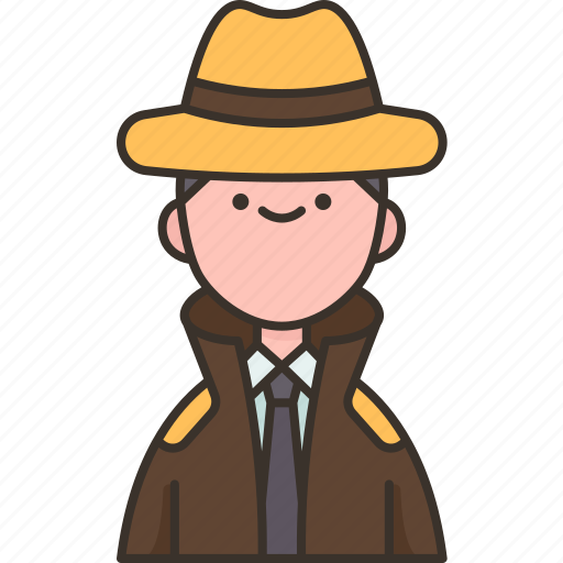 Detective, agent, crime, investigation, inspection icon - Download on Iconfinder