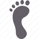 footprint, trace, human, trail, evidence