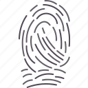 fingerprint, thumbprint, identification, forensic, biometric