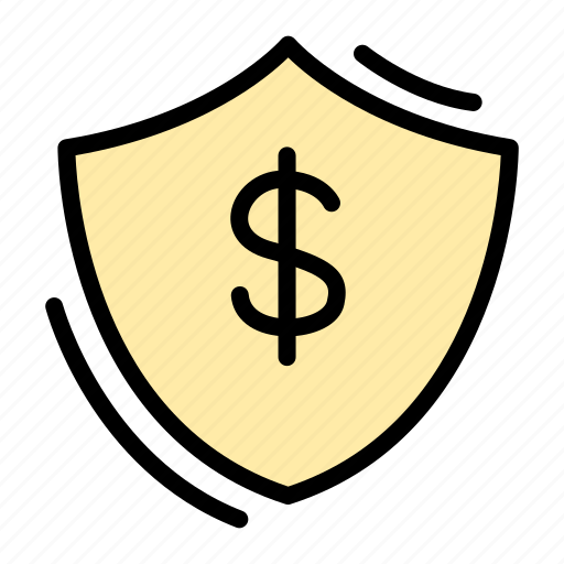 Crime, shield, security, dollar, protection, guard, secure icon - Download on Iconfinder