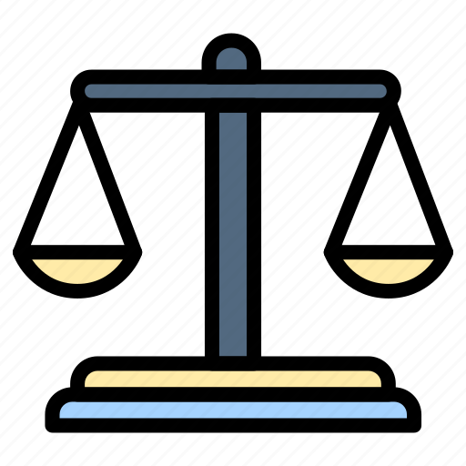 Crime, balance sheet, balance, scale, weight, justice, court icon - Download on Iconfinder