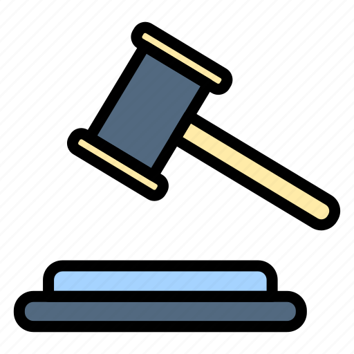 Crime, judge, law, court, gavel, hammer, tool icon - Download on Iconfinder