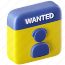 wanted, criminal, poster, job, wanted-poster, thief, people, work, search 