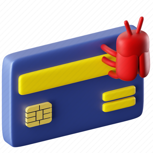 Credit card, payment, debit-card, card, money, finance, atm-card 3D illustration - Download on Iconfinder