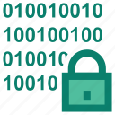 binary, code, digital, encryption, lock, security