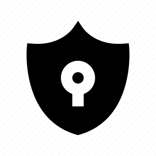 Defence, keyhole, protection, protection shield, shield icon - Download on Iconfinder