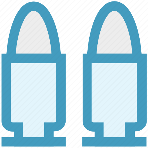 Bullet, explosive, police, shell, war icon - Download on Iconfinder
