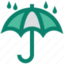 forecast, protection, rain, umbrella, weather, wet 