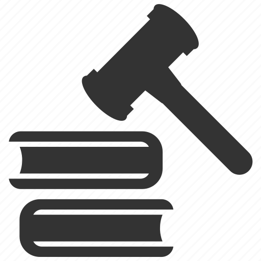 Judge, justice, law, hammer, book, court icon - Download on Iconfinder