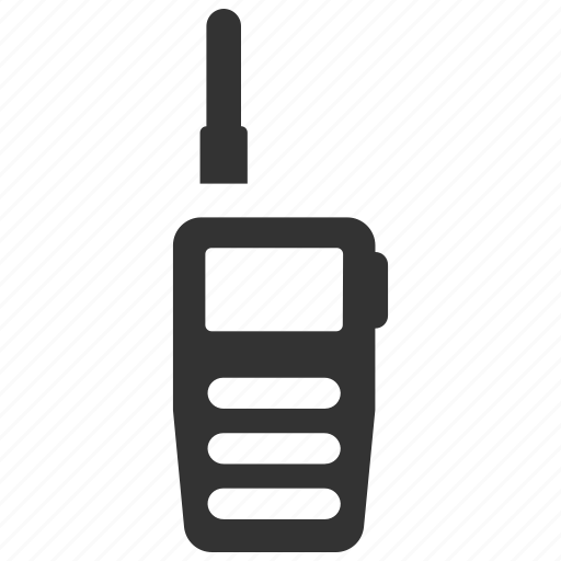 Communication, talkie, walkie, portable, transceiver icon - Download on Iconfinder
