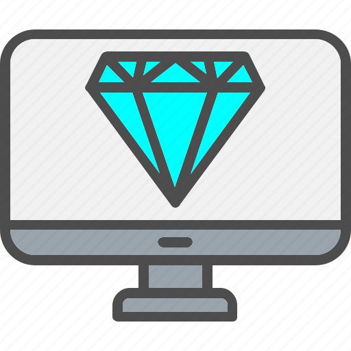 Clean, code, crystal, diamond icon - Download on Iconfinder