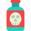 bottle, halloween, poison, toxic, witchcraft 