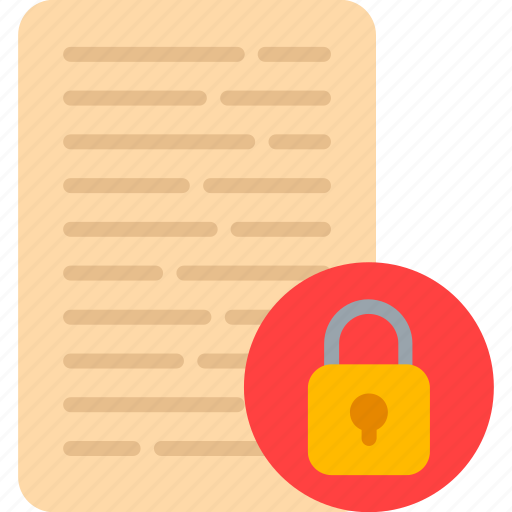Classified, document, file, lock, locked, secure icon - Download on Iconfinder