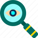 find, glass, magnifying, search, zoom