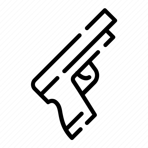 Pistol, revolver, gun, handgun, weapon, crime, investigation icon - Download on Iconfinder