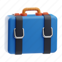 suitcase, vacation, bag, travel, case, business, office, luggage, baggage