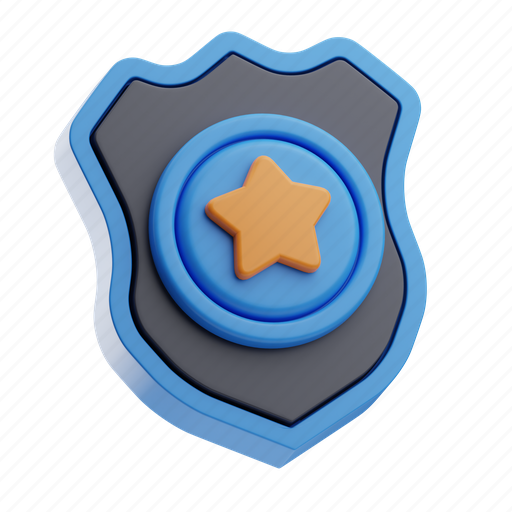 Police, badge, army, medal, military, law, cop icon - Download on Iconfinder
