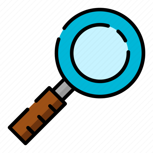 Detective glass, loupe, magnifier, magnifying glass, search tool icon -  Download on Iconfinder