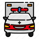 ambulance, car, hospital, medical, transport, transportation, vehicle 