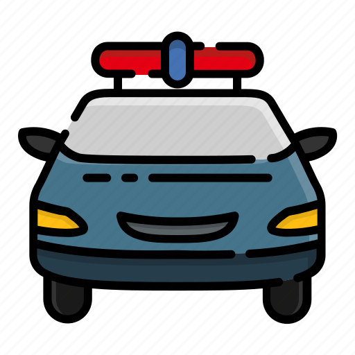 Automobile, car, patrol, police, transport, transportation, vehicle icon - Download on Iconfinder