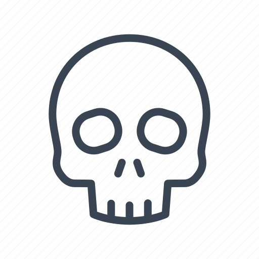 Dead, death, skeleton, skull icon - Download on Iconfinder