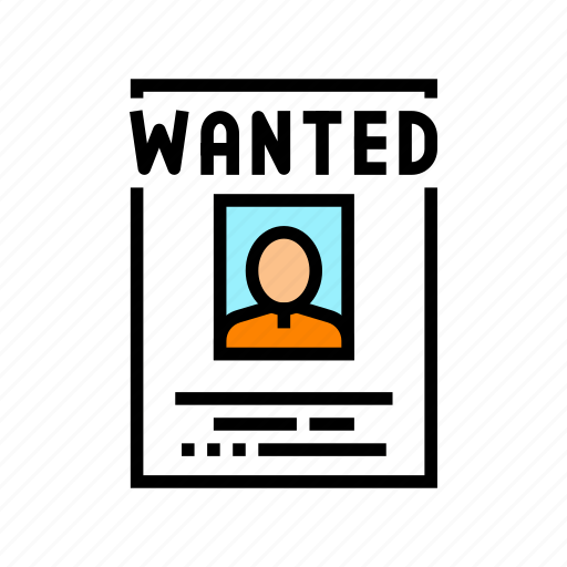 Wanted, poster, crime, scene, police, evidence icon - Download on Iconfinder