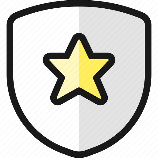 Protection, shield, star icon - Download on Iconfinder