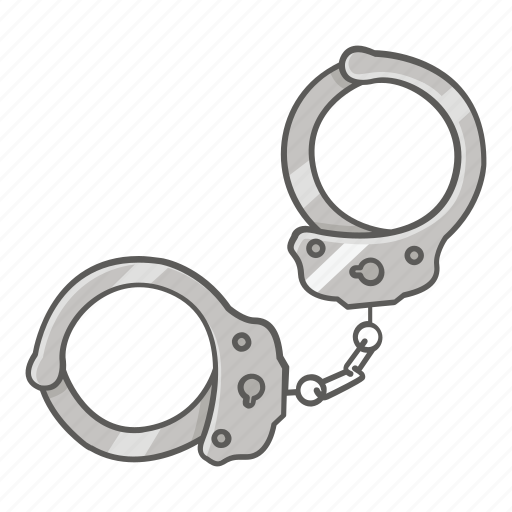 Arrest, crime, criminal, cuffs, hand, handcuffs, restraints icon - Download on Iconfinder