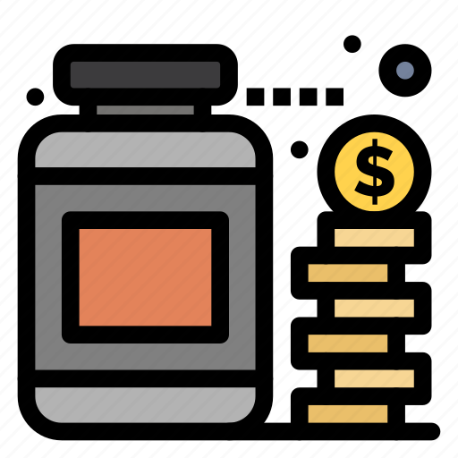 Currency, jar, money, savings icon - Download on Iconfinder