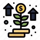 grow, money, plant, startup