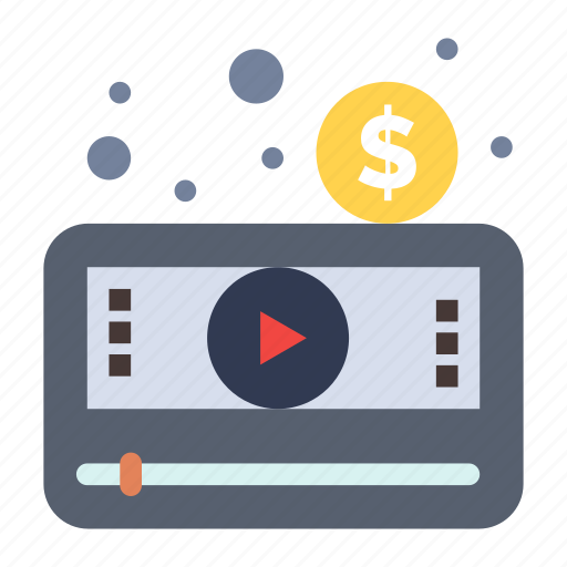 Media, money, player, video icon - Download on Iconfinder