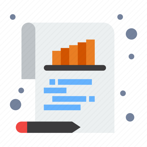 Bar, chart, document, paper icon - Download on Iconfinder