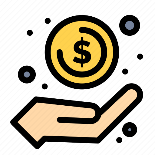 Cash, hand, in, money, profit icon - Download on Iconfinder