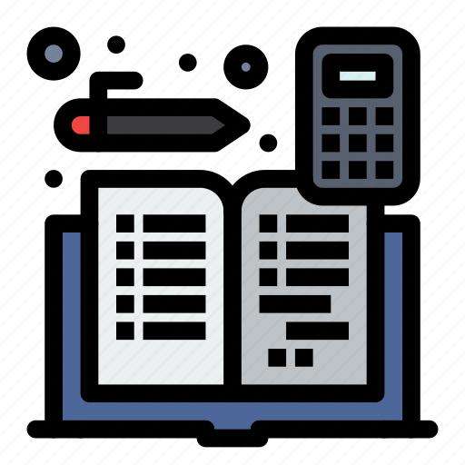 Accounting, accounts, book, calculator, mathematics icon - Download on Iconfinder