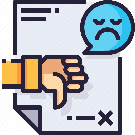 Bad, document, error, fail, social media icon - Download on Iconfinder