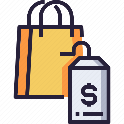 Bag, commerce, payment, price, shop, shopping, tag icon - Download on Iconfinder