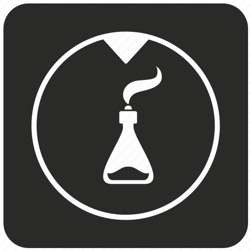 Chemistry, fluid, glass, retort, smoke, alcohol icon - Download on Iconfinder