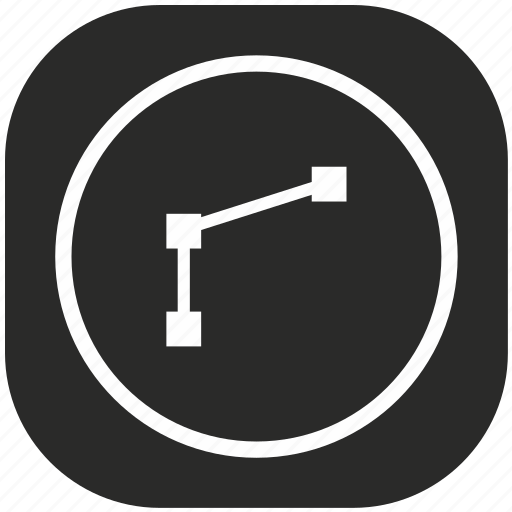 Curve, dot, road, section, way, logistics, transport icon - Download on Iconfinder