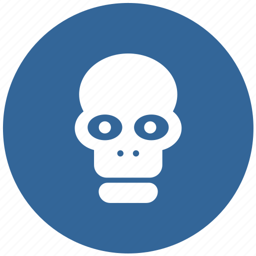 Dead, death, head, skull, danger, face, halloween icon - Download on Iconfinder